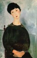 Una joven 1918 Amedeo Modigliani